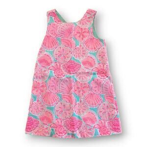 Tommy Bahamas Pink Shell Summer Dress Girls Size 5